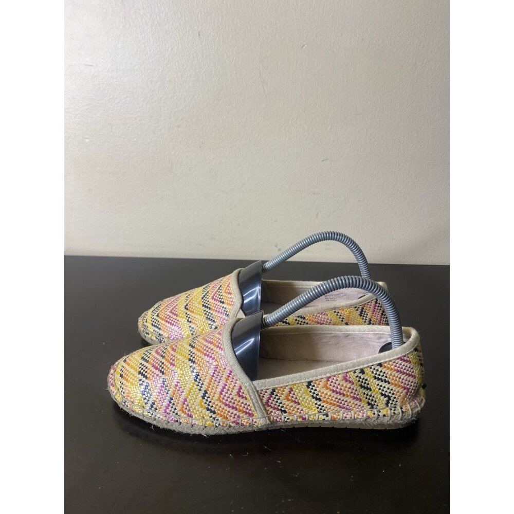 Charter Club Joeey Espadrille Flat Multicolor Slip On Shoes Size 8M